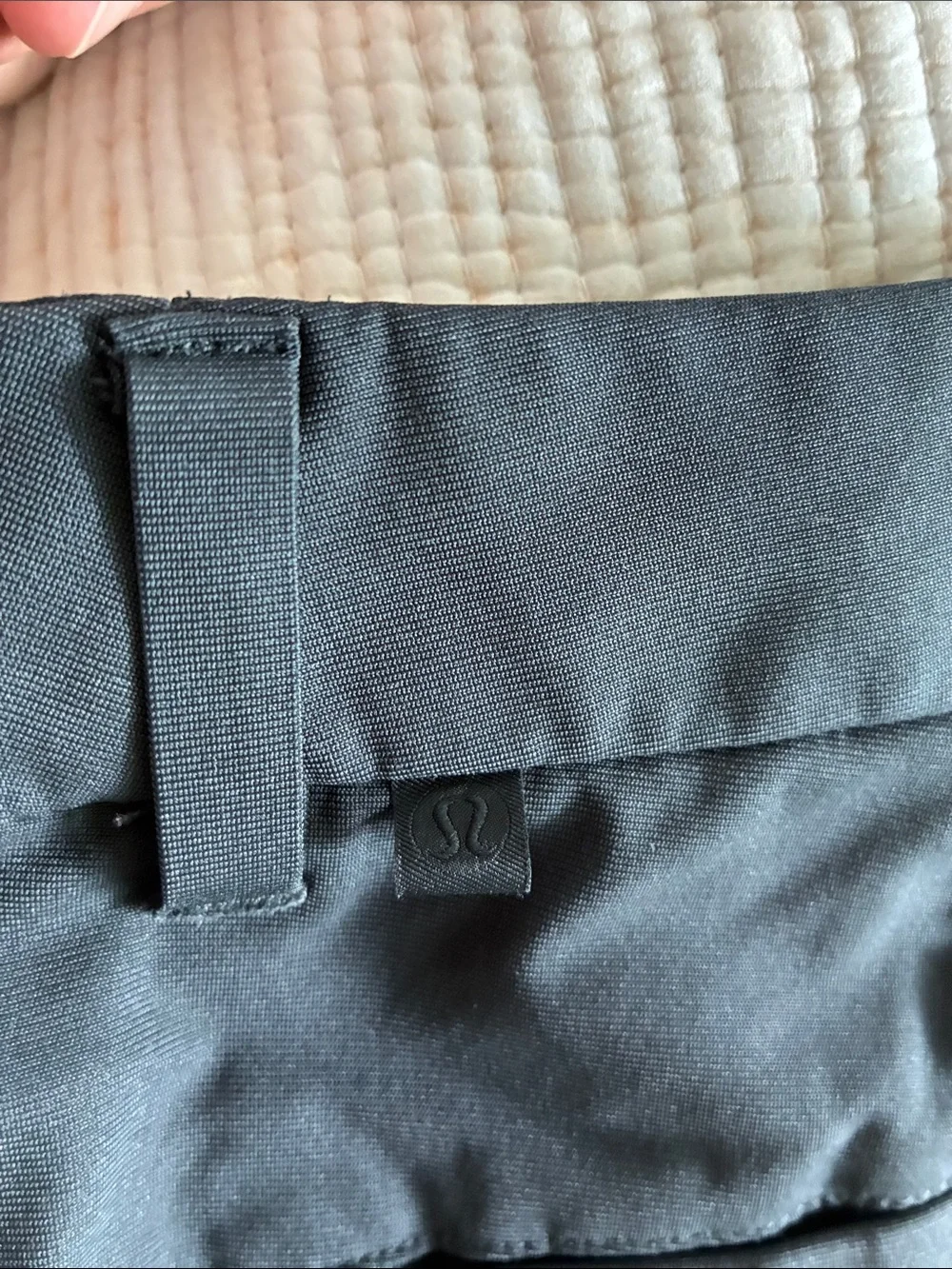 lululemon athletica Men's Black Chino-Style Tech Pants